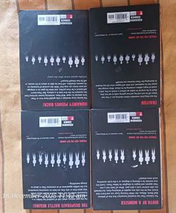 Combo of 10 Manga Attack on Titan And Demon slayer