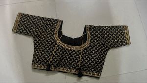 Black Embroidery Blouse