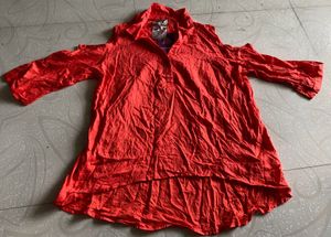 New Remanika Orange Lenzing Modal Shirt – Size L