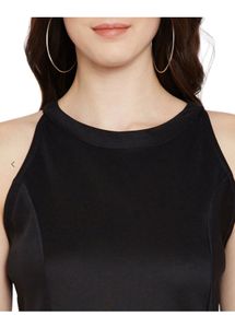 Black Fit &amp; Flare Dress