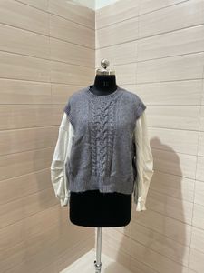 Korean Imported Cable Knit Sweater Vest