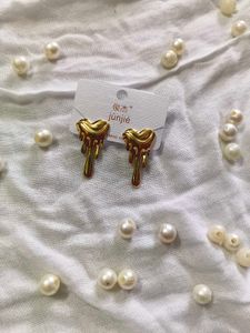 Heart Dangle Earrings