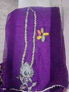 Krishna Flute Silver Necklace