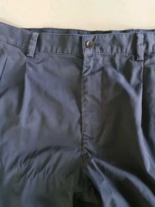 Navy Blue Casual Pants