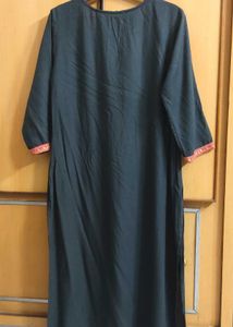 Elegant Blue Printed Kurta
