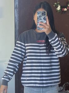 Striped Pullover Sweater