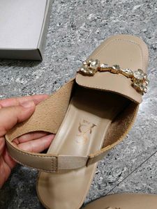 A&amp;S Sling Back Loafer Style Flats