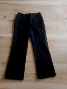 Black Bootcut Trousers