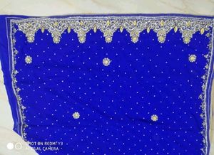 Party Wear Saree, New, Not Used