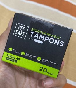 Pee Safe Tampons
