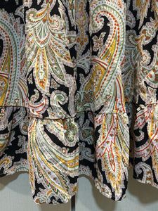 Paisley Print Mini Dress