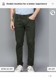 Selling louis Philippe New Jeans