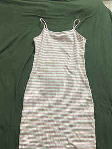 Striped Bodycon Mini Dress