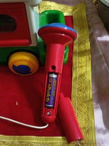 Engine Toy With Cassette Antique Piece