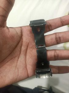 Corona Black Stainless Steel Watch | One Year Old