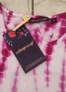 New With Tag  Celebravo  Tie Nd Dye Co Ord Set.