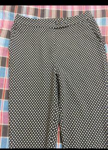 Black Cropped Trousers