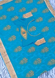 beautiful saree embroiding work