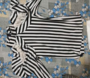 Black And White Top
