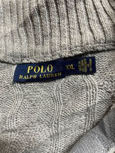 Ralph Lauren Grey Knit Sweater