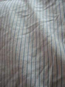 Blue White Linen Shirt