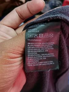 H&amp;M NIRVANA Grey Oversized Sweatshirt