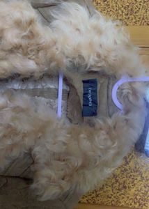 Y2K Faux Fur Trimmed Jacket