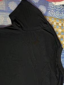 Black Graphic Print Tee