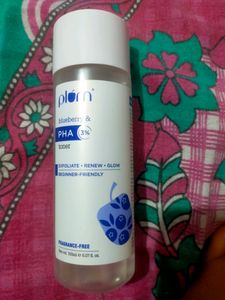 PLUM BLUEBERRY AND PHA 3% TONER SAMPLE
