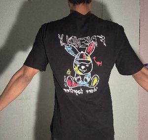 Black Graphic Print T-Shirt