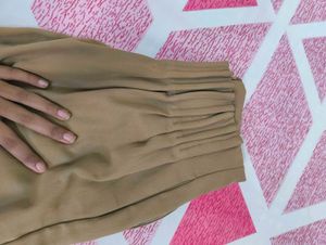 Wide Leg Trousers - Size S