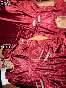 Marron Colour Frock &amp; Pant