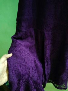 Purple Sleeveless Dress