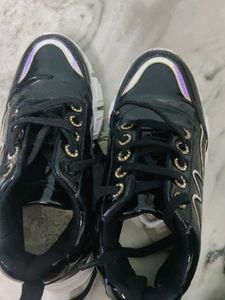 Stylish Black Sneakers