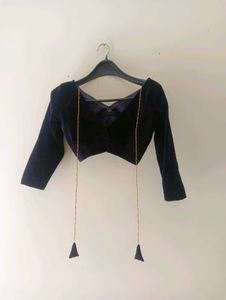 Velvet Lehenga Choli