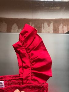 Red Dress flowy