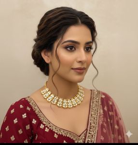 Elegant Kundan Necklace Set new with tag