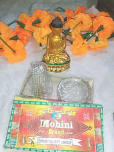 silver KUNDAN BANGLES (12)