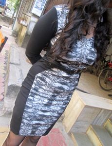 AND Black Bodycon Dress (Discounted Price)