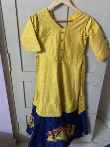 Ethnic Dress With Rich Elegant Dupatta