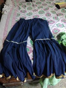Navy Blue Sequin Salwar Kameez