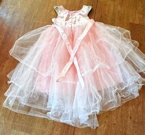 Pink Tulle Girls Dress