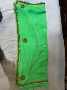 Gorgeous Green Indian Saree