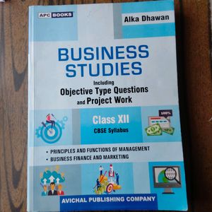 Business Studies Class 12 Alka Dhawan