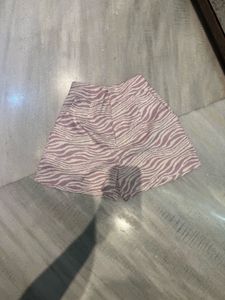 Animal Print Shorts