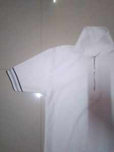 Casual White Polo Shirt