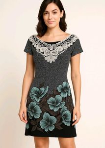 Gorgeous Floral Lace Dress🤍