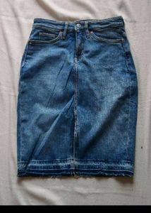 Denim Mini Skirt