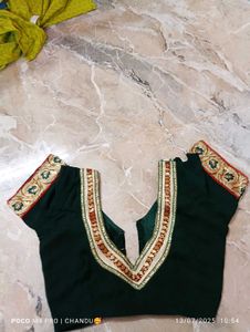 Elegant Embroidery Saree