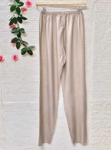 Beige Casual Pants